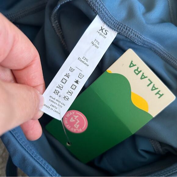 NWT Halara Softlyzero Plush High Waist Drawstring Side Pocket Full Length Jogger - Picture 3 of 3